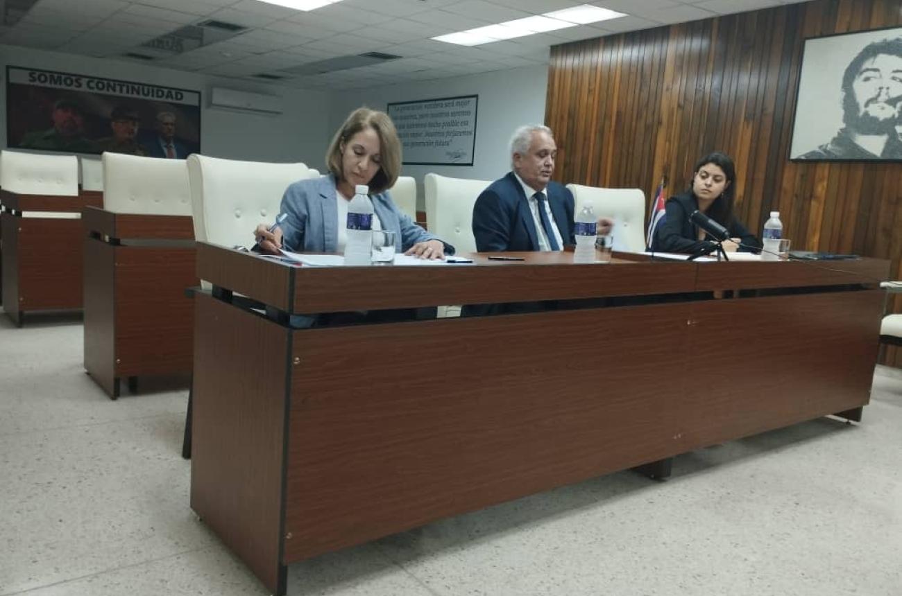 Emilio Lozada - III SESIÓN PREPARATORIA DEL COMITÉ ORGANIZADOR DEL “FORO DE PARTIDARIOS DE LA LUCHA CONTRA LAS PRÁCTICAS CONTEMPORÁNEAS DE NEOCOLONIALISMO”.