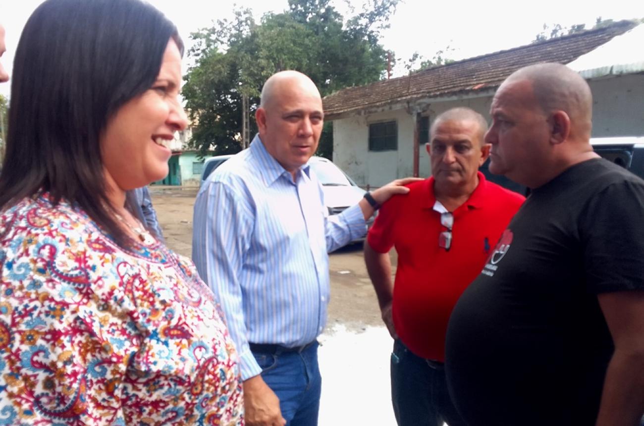 Amplia visita del miembro del Buró Político Roberto Morales Ojeda a la  provincia de Cienfuegos | Partido Comunista de Cuba