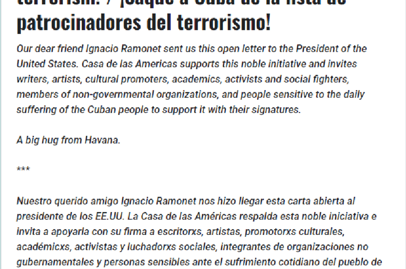 Carta Ramonet