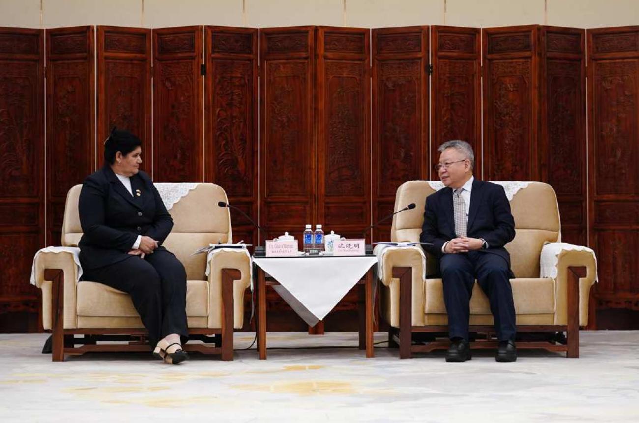 Buró Político del Partido Comunista de Cuba (PCC) y primera secretaria del Comité Provincial en Artemisa, Gladys Martínez.