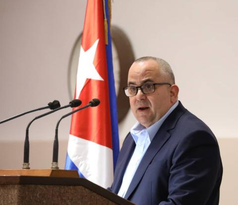 Jorge Luis Broche clausura Congreso ANEC Foto: Dunia Álvarez Palacio