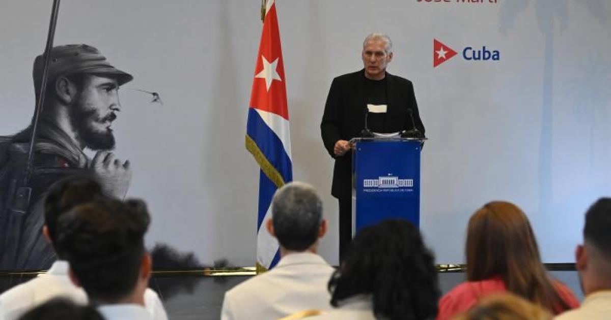 Comparecencia de Miguel Mario Díaz-Canel Bermúdez, Primer Secretario del Comité Central del Partido Comunista de Cuba y Presidente de la República, ante los medios de prensa nacionales y extranjeros, en el Palacio de la Revolución, el 5 de febrero de 2026, “Año del Centenario del Comandante en Jefe Fidel Castro Ruz”.